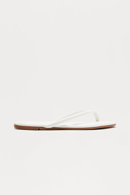 Summers In Maui Flip Flops - White