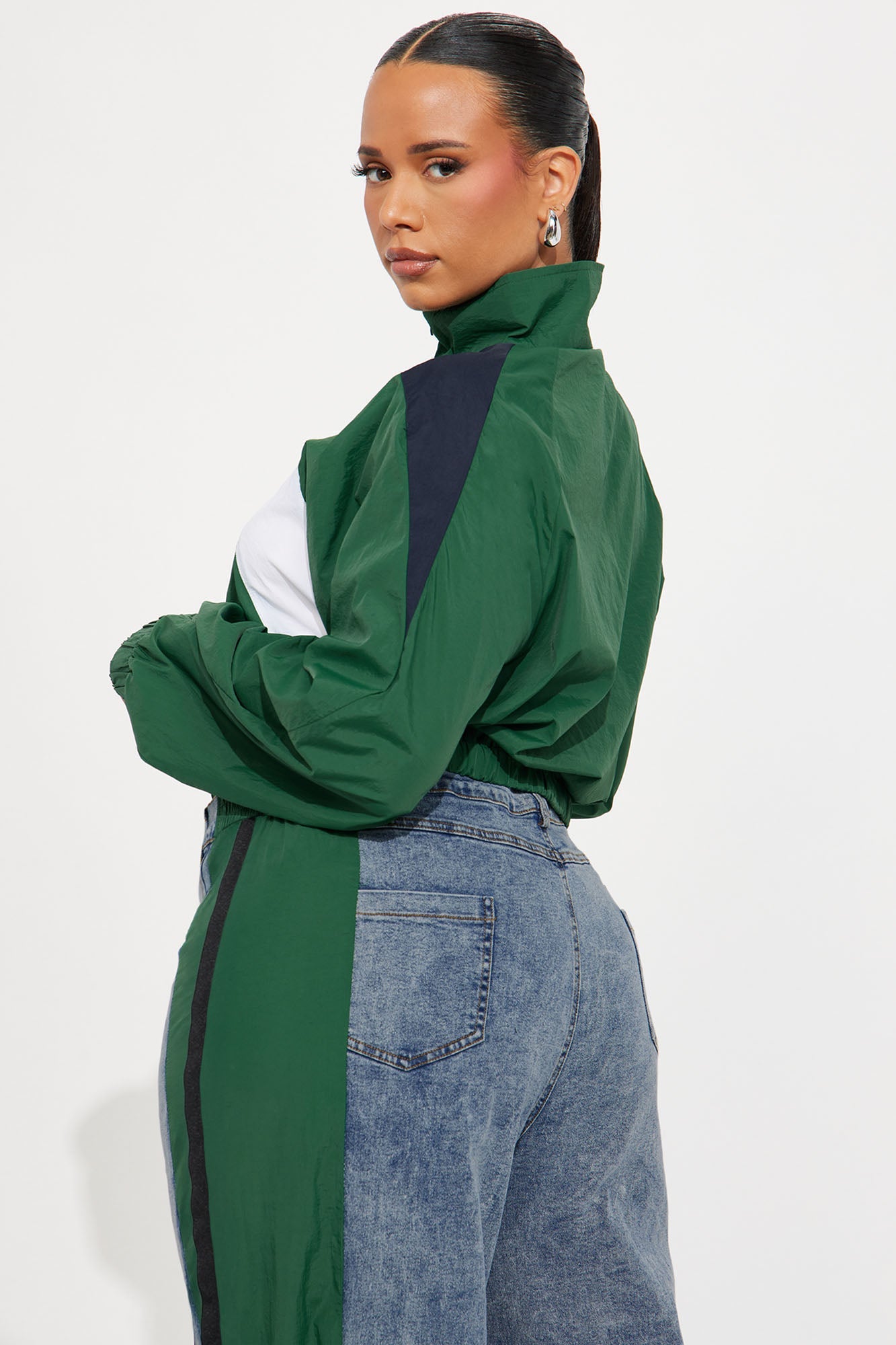 Sporty Girl Pant Set - Green/combo