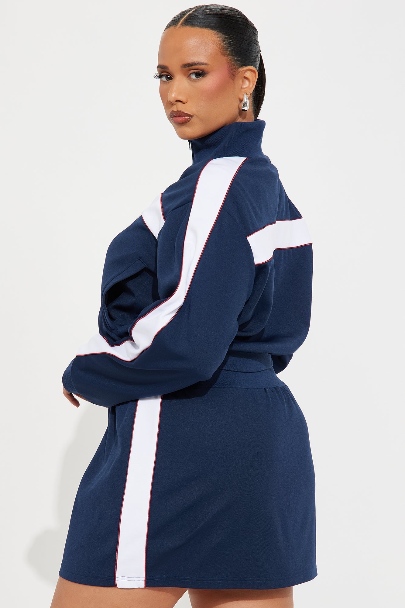 Victorious Skirt Set - Navy/combo