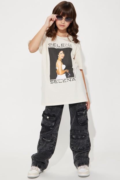 Mini Legendary Selena Tee - Cream