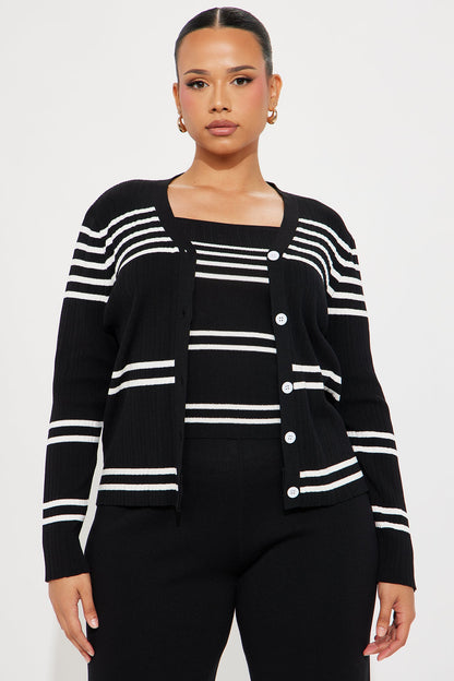 Genesis 3 Piece Pant Set - Black