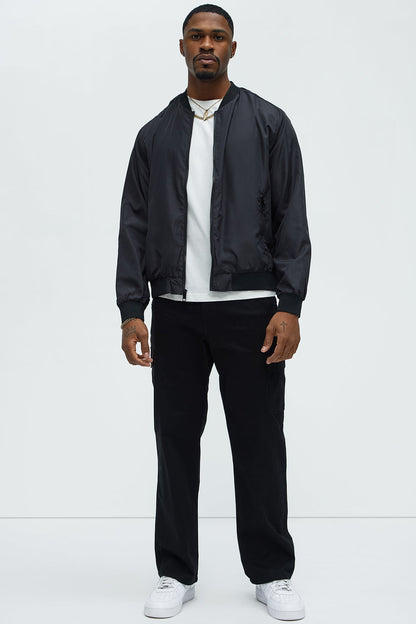 Eddie Bomber Jacket - Black