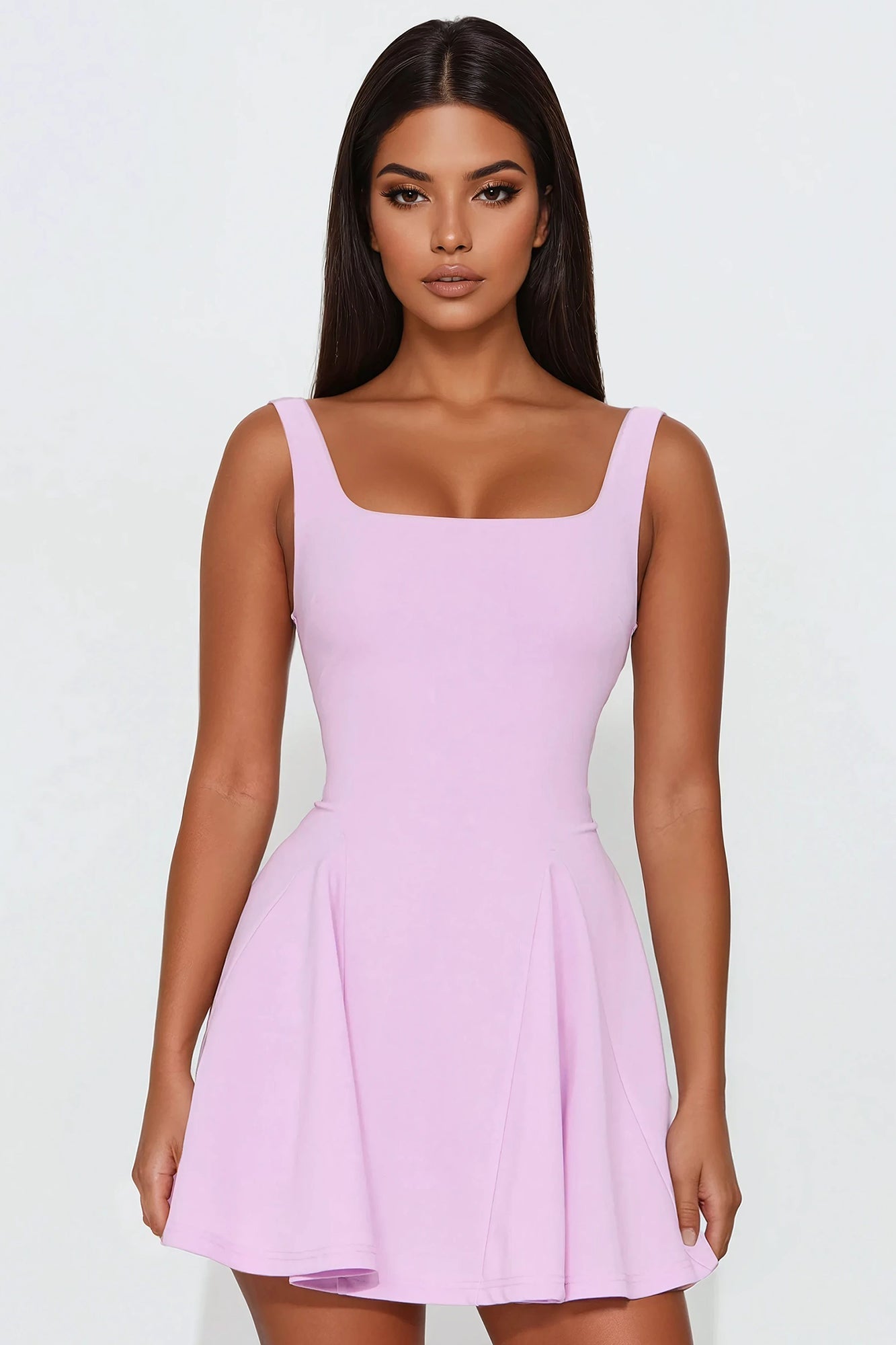 Hila Mini Dress - Lavender