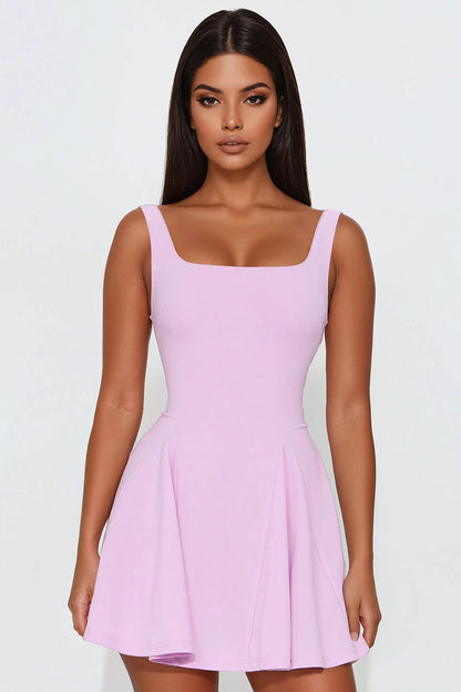 Hila Mini Dress - Lavender