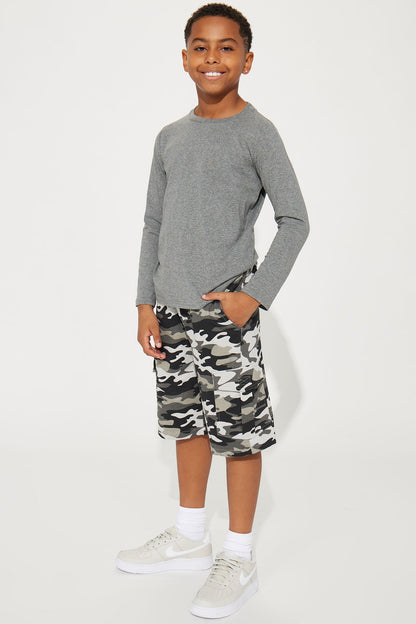 Mini Jared Cargo Shorts - Camouflage