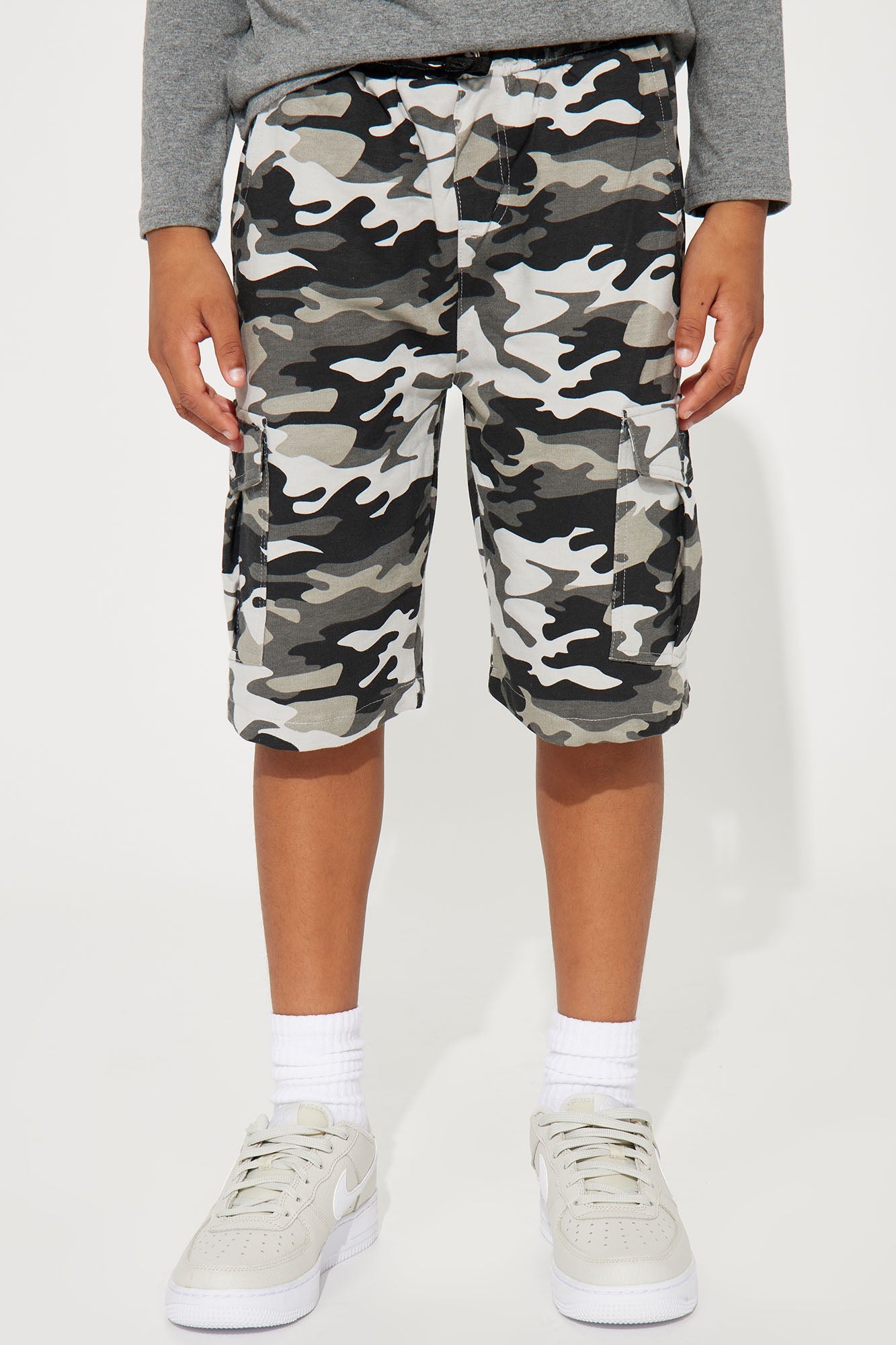 Mini Jared Cargo Shorts - Camouflage
