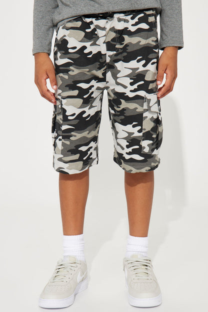 Mini Jared Cargo Shorts - Camouflage