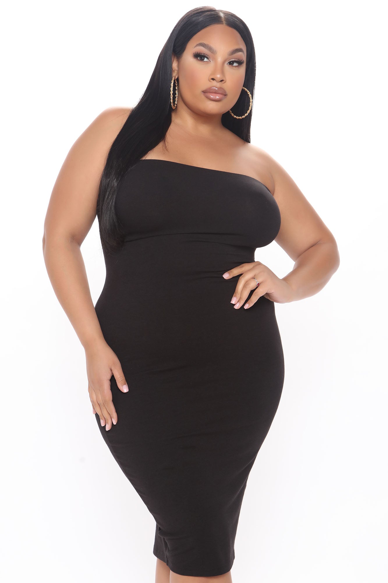 Rhianna Tube Dress - Black
