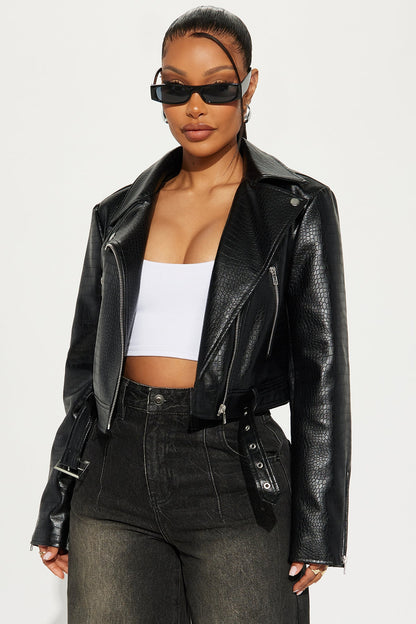 Wild Child Moto Jacket - Black