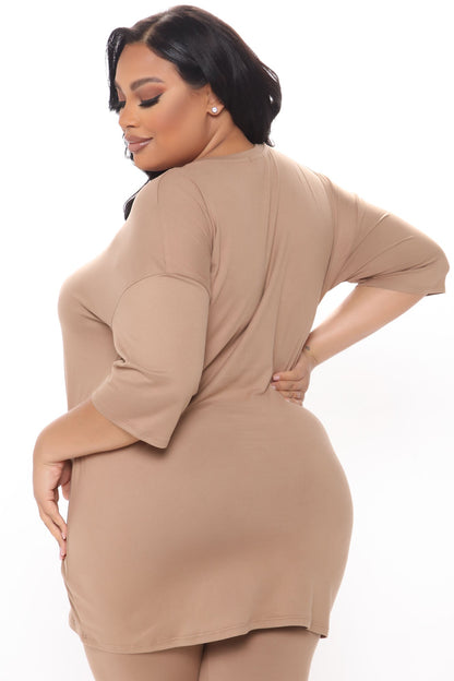 Weekend Vibes Legging Set - Mocha