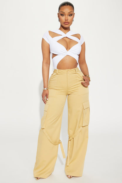 Never Too Much Bodysuit - White