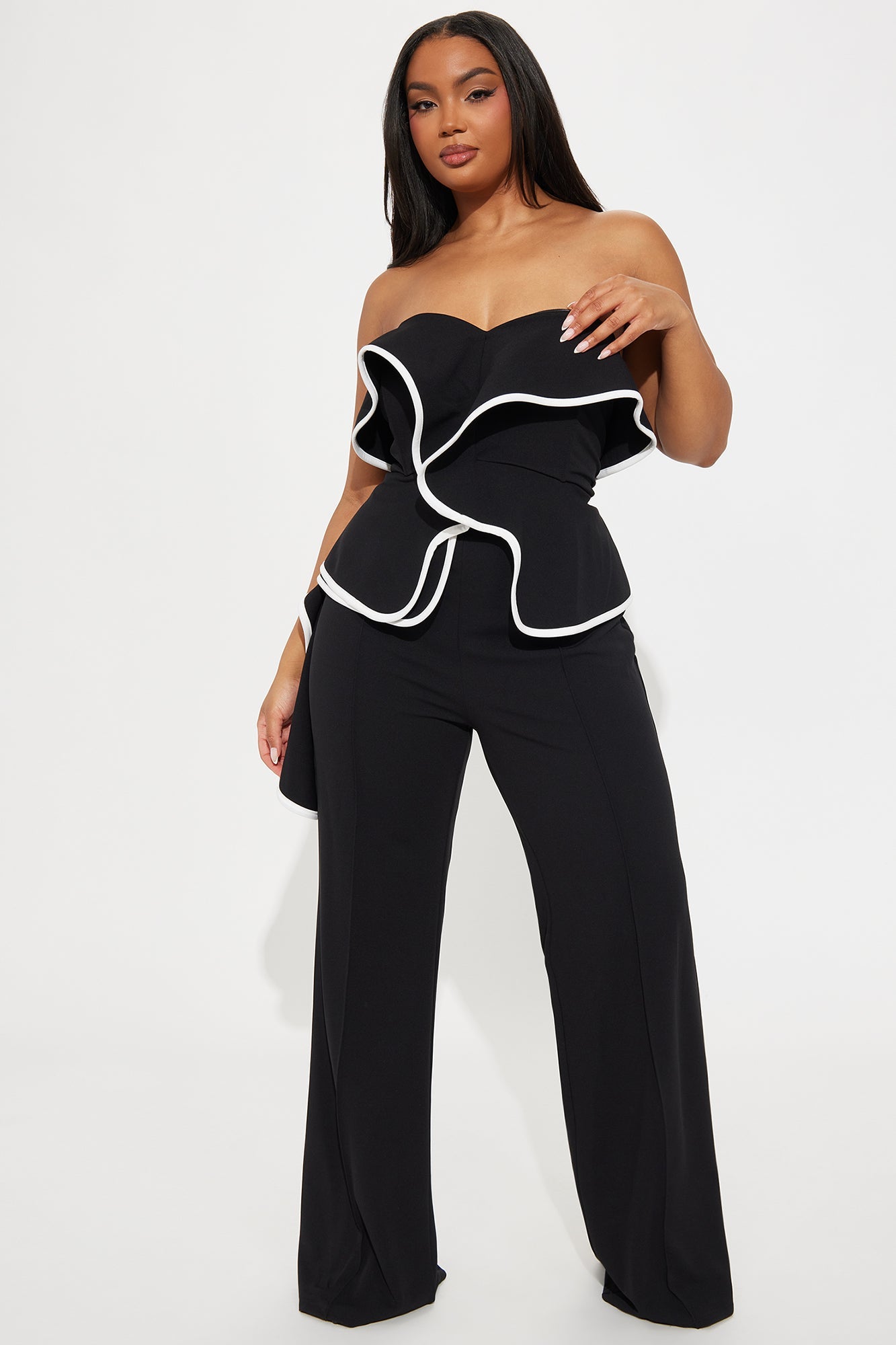 Stay Consistent Jumpsuit - Black