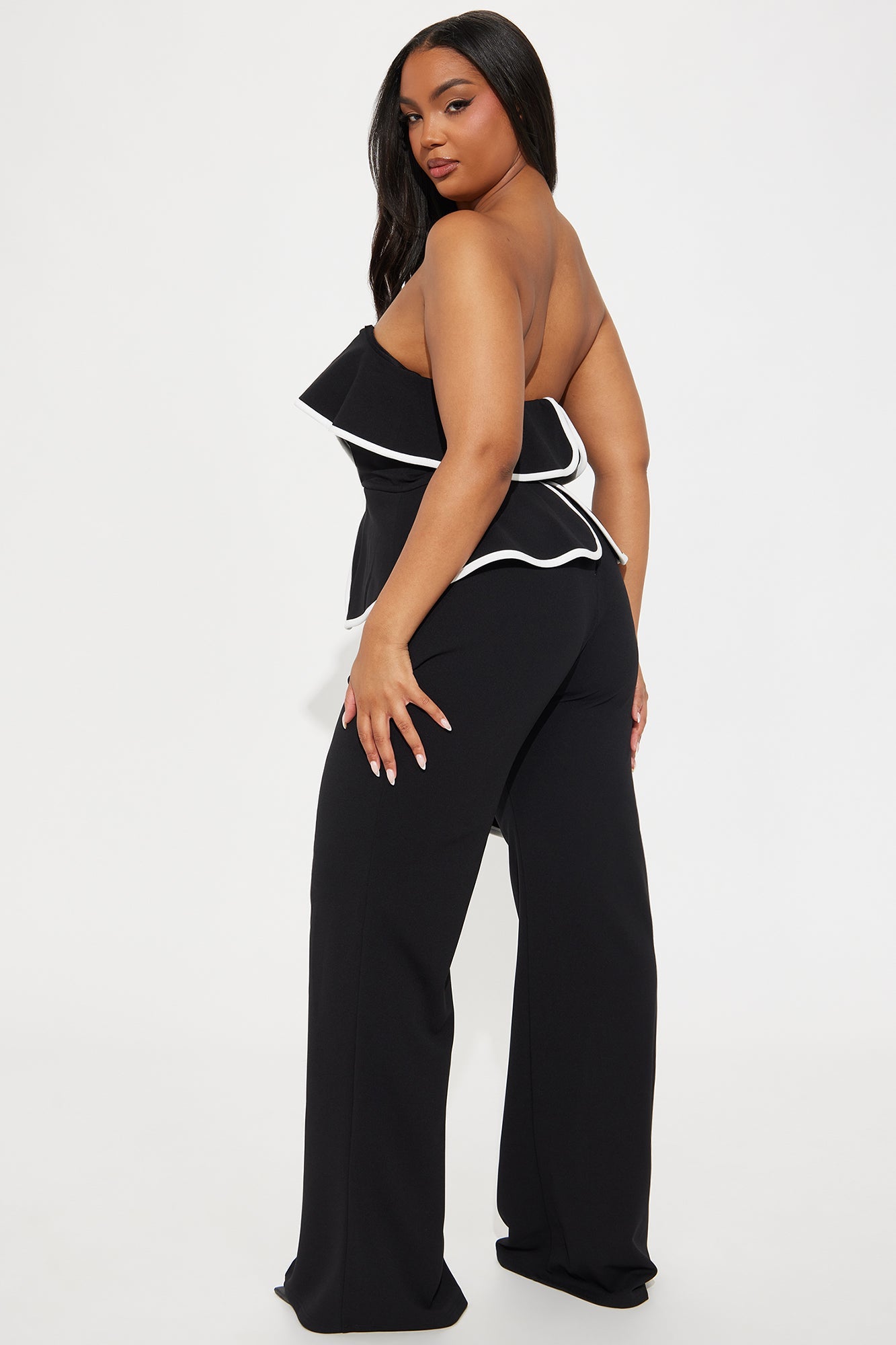 Stay Consistent Jumpsuit - Black