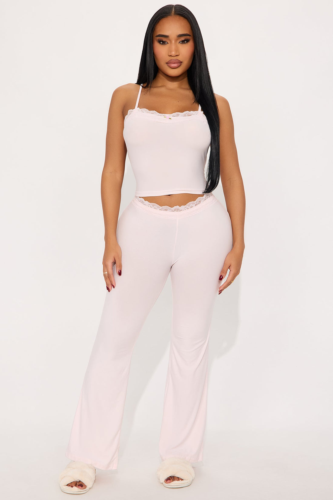 Feeling Dreamy PJ Pant Set - Pink