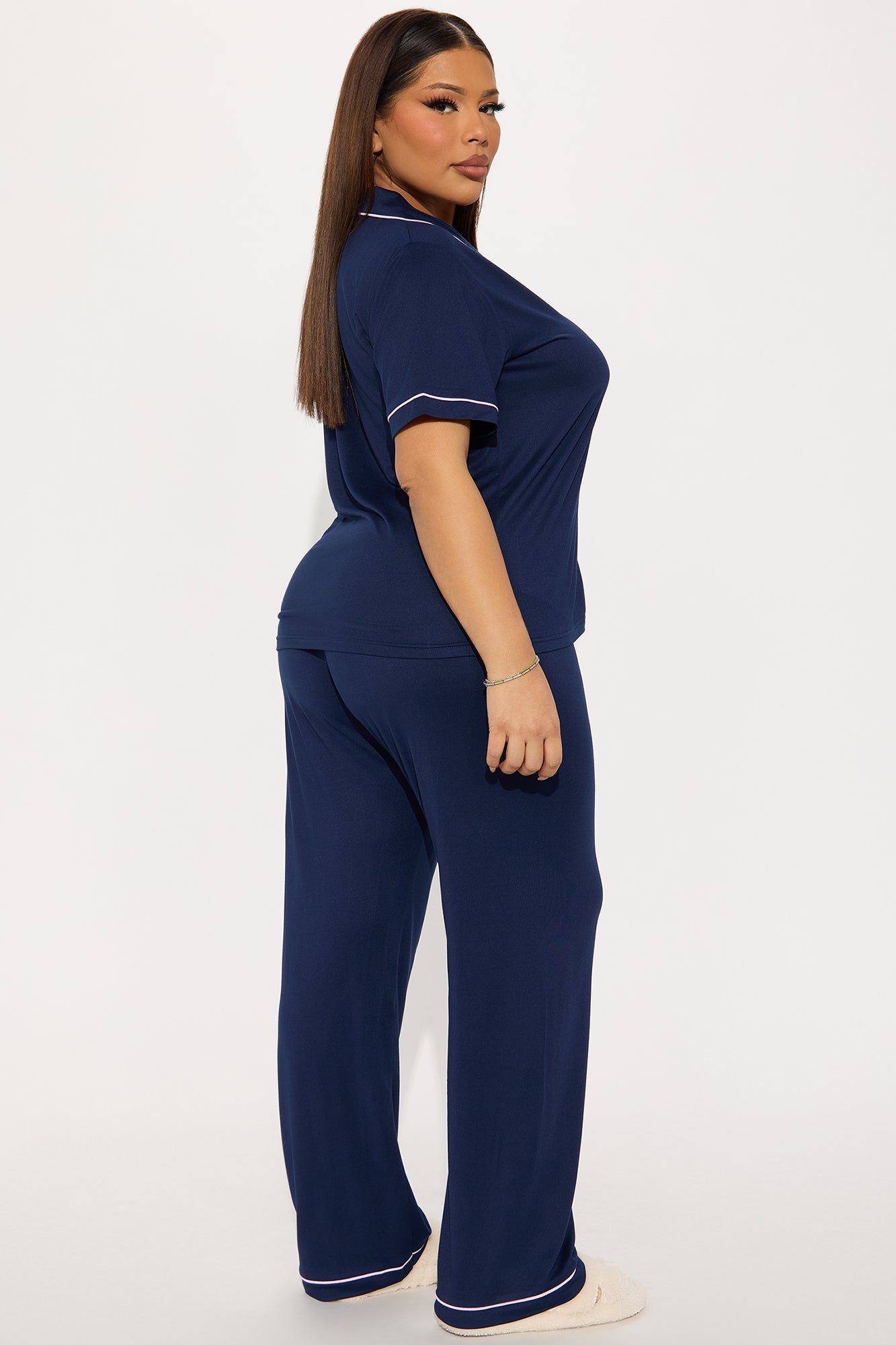Hit Snooze PJ Pant Set - Navy