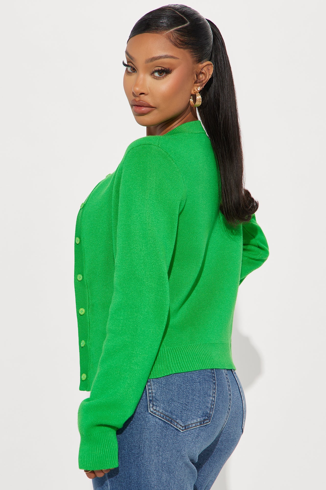 The Perfect Little Cardigan - Green