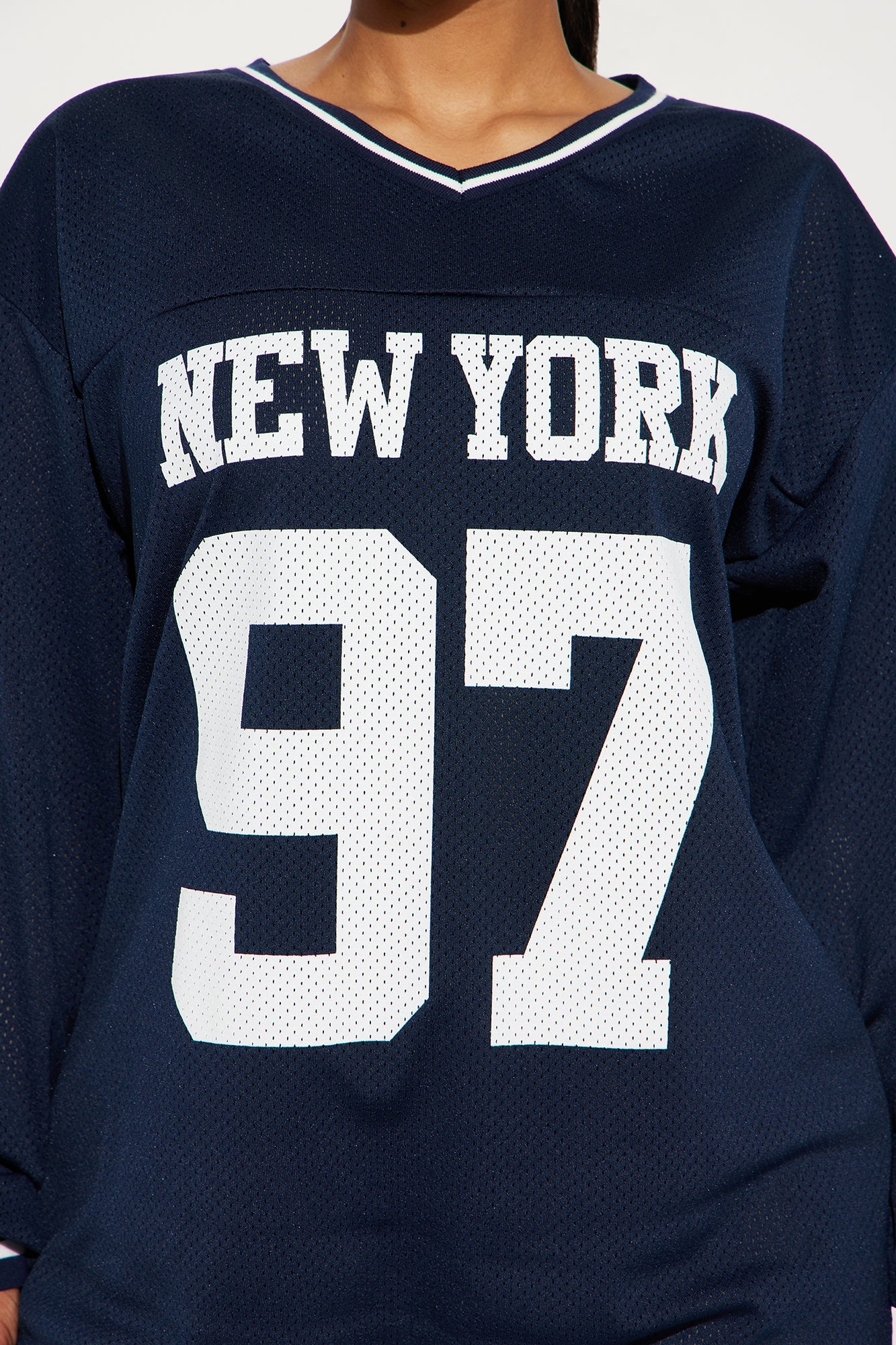 Playing The Field Romper - Navy