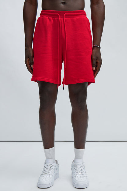 Tyson Sweatshort - Red