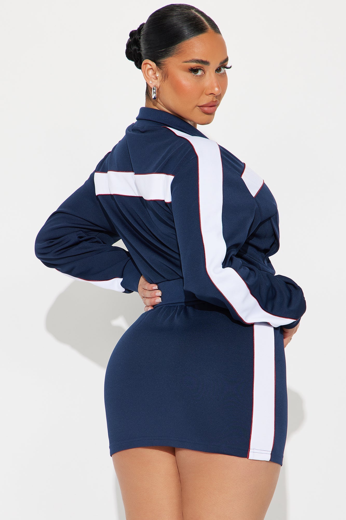 Victorious Skirt Set - Navy/combo