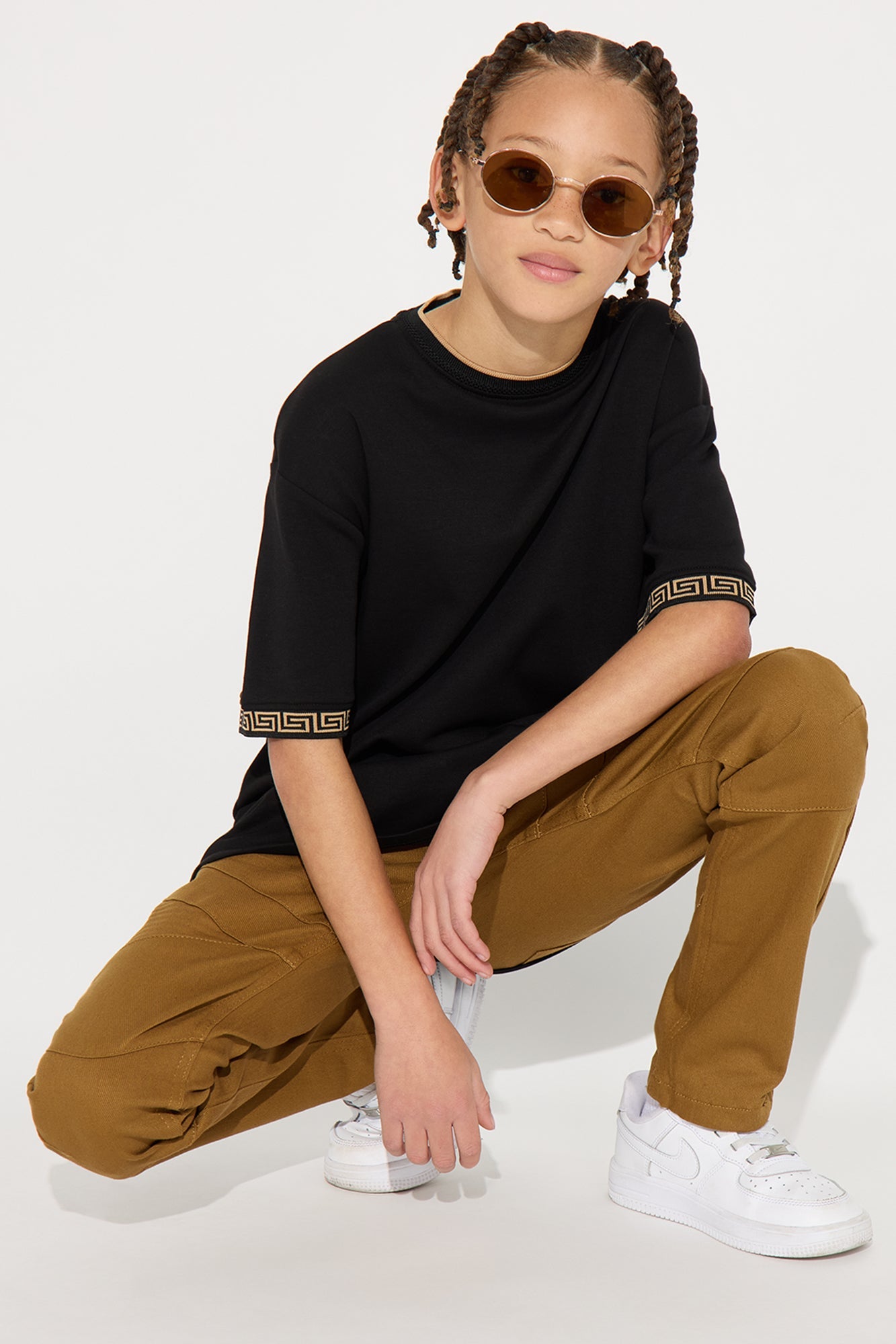Mini Pharaoh Bustdown Short Sleeve Tee - Black