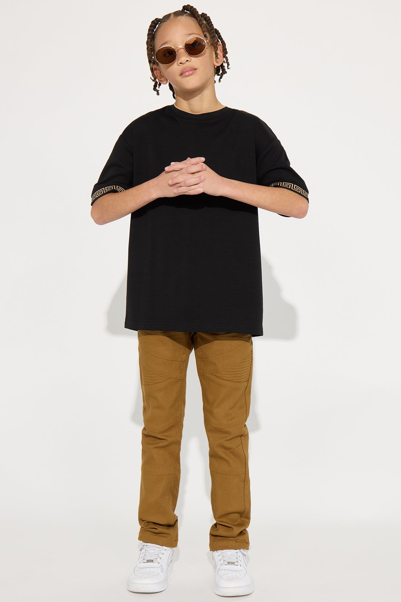Mini Pharaoh Bustdown Short Sleeve Tee - Black