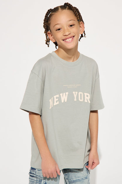 Mini So New York Tee - Sage