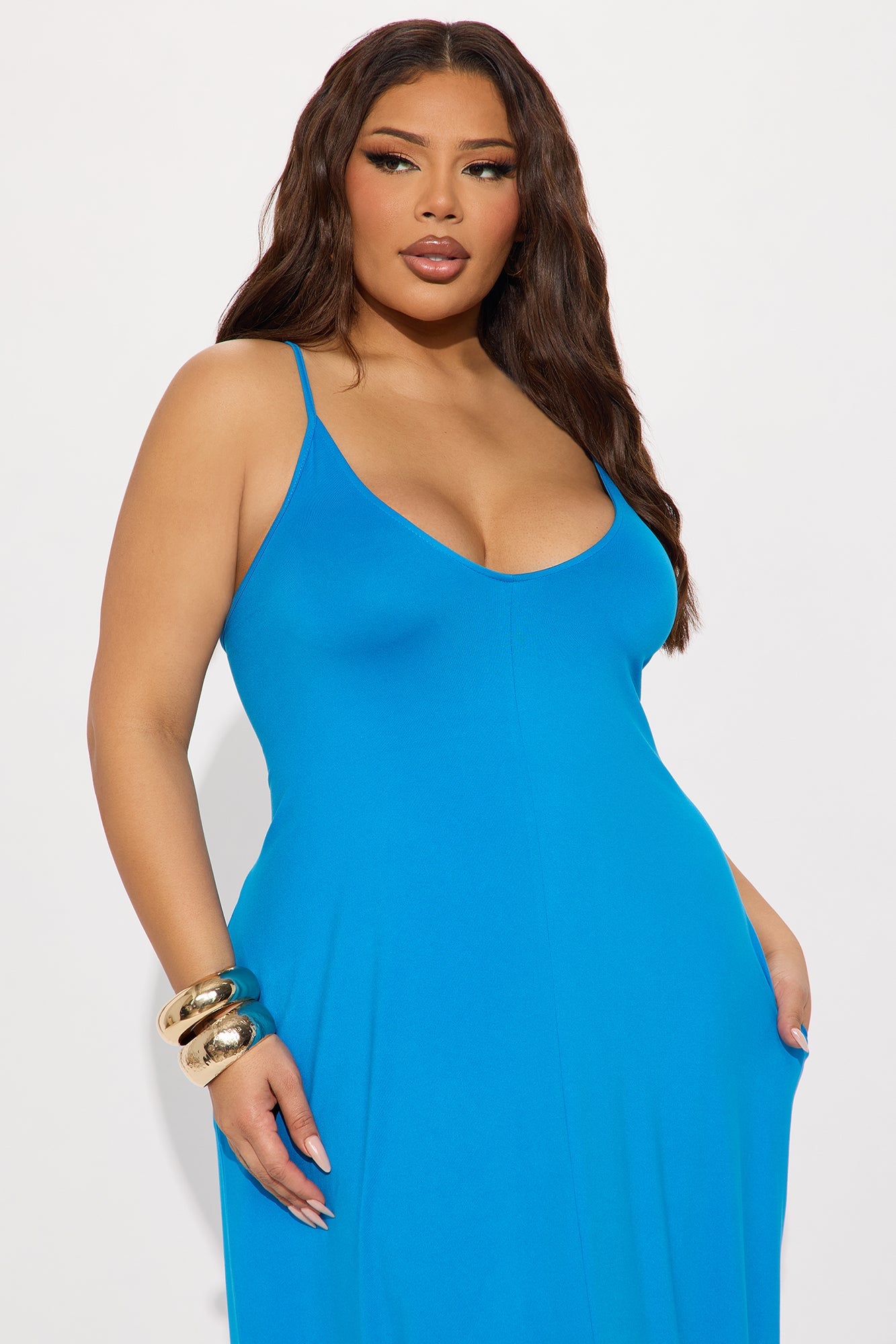 Simple Saturday Maxi Dress - Royal