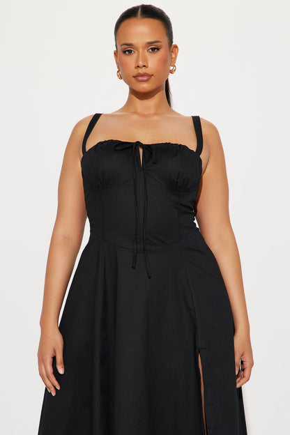 Juniper Maxi Dress - Black