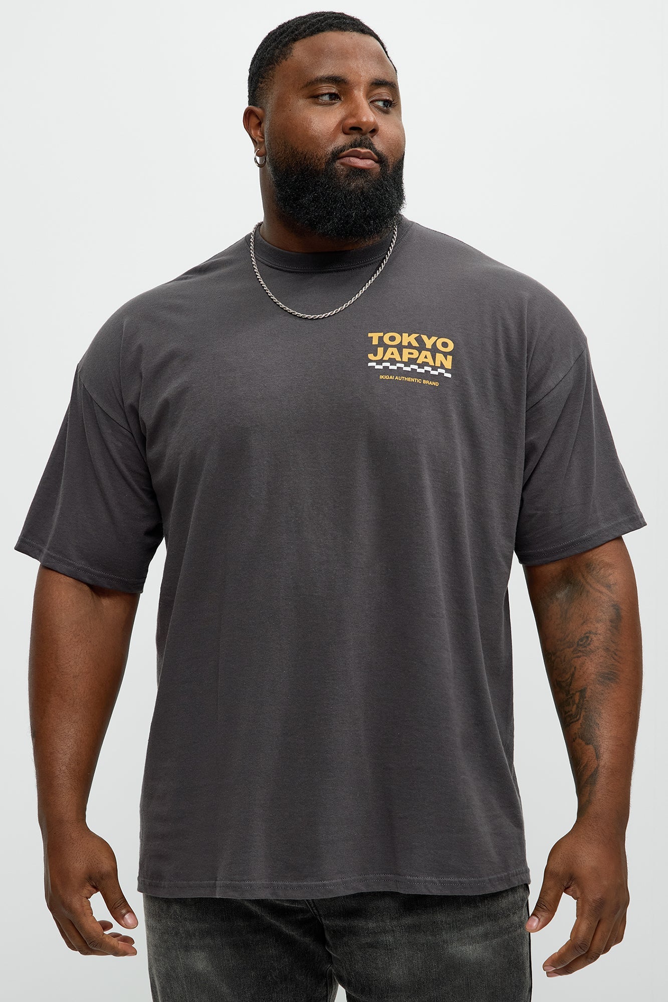 Tokyo Japan Import Short Sleeve Tee - Charcoal