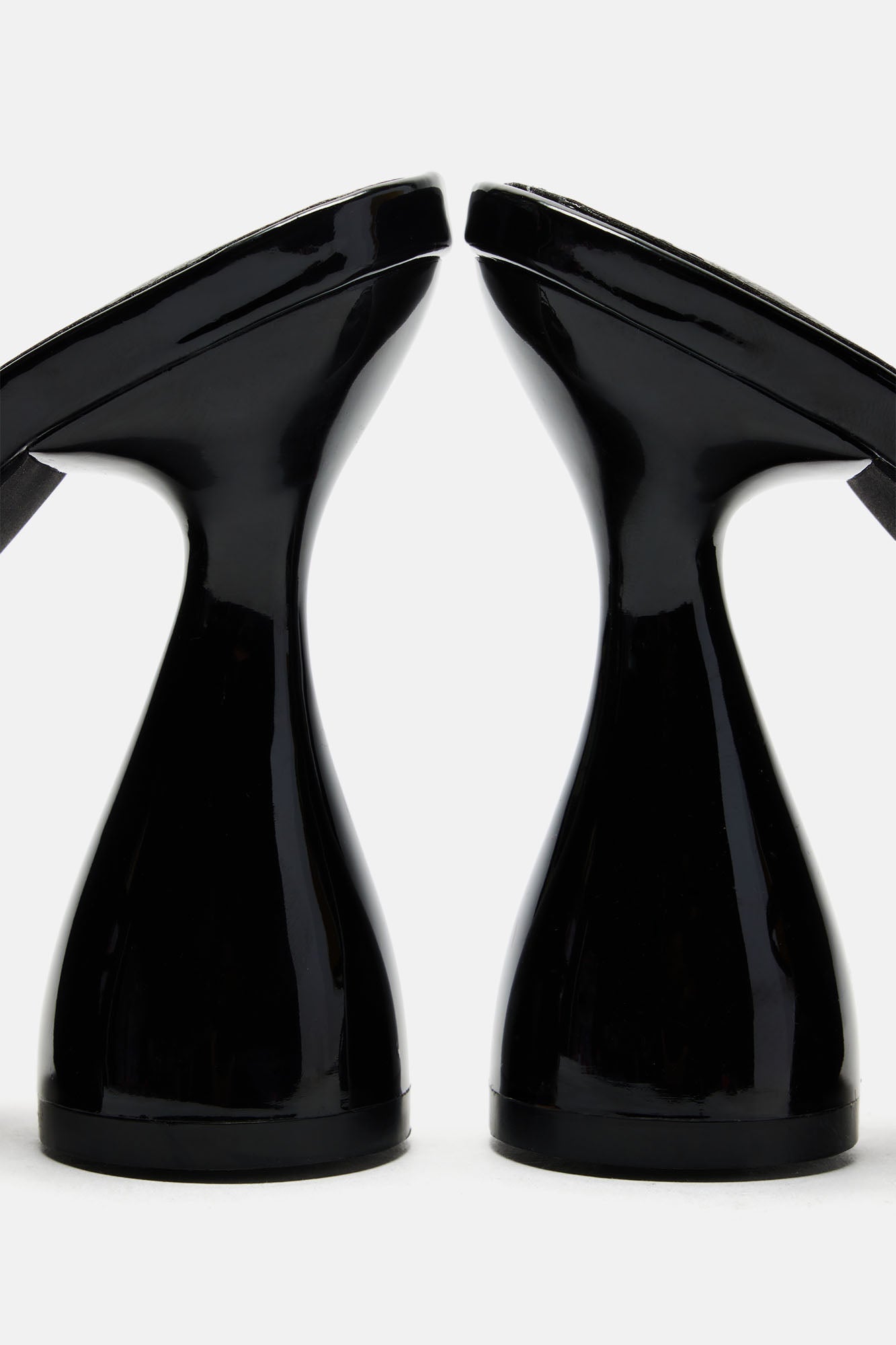 Out And About Wrap Up Heels - Black