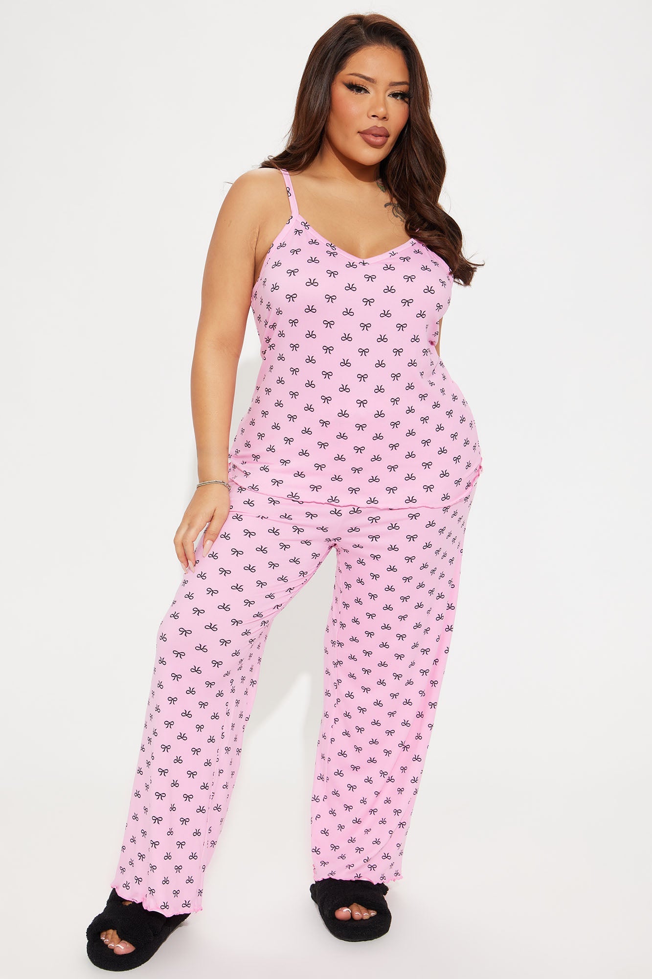 Stay Cute PJ Pant Set - Pink