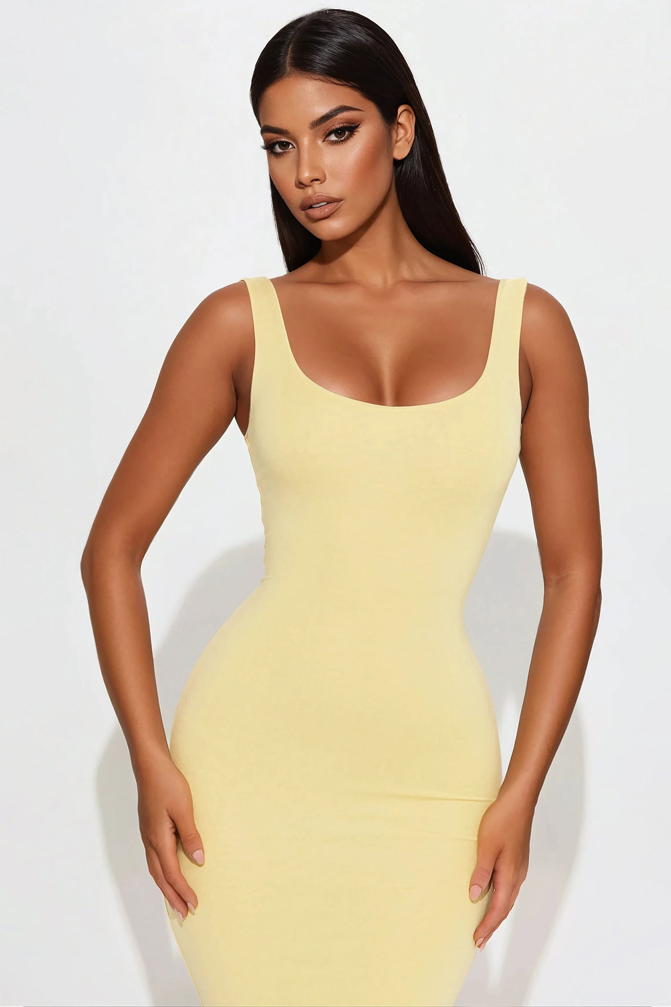 Your Needs Met Dress - Butter Yellow