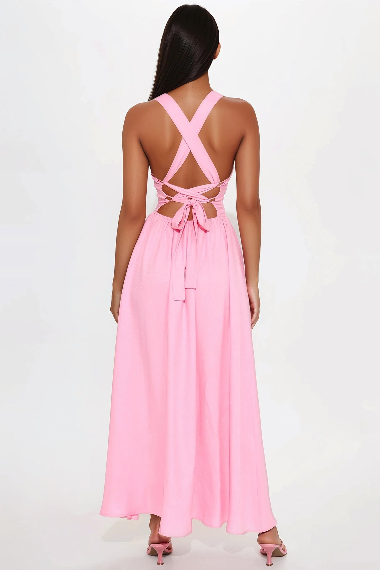 Harriet Maxi Dress - Pink