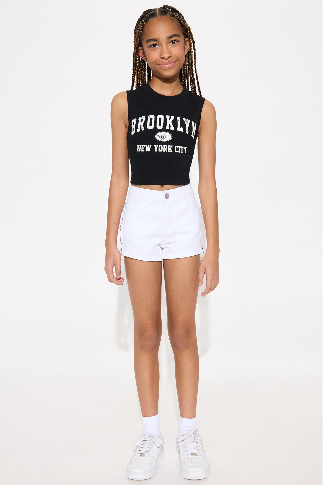 Mini Arielle Short - White