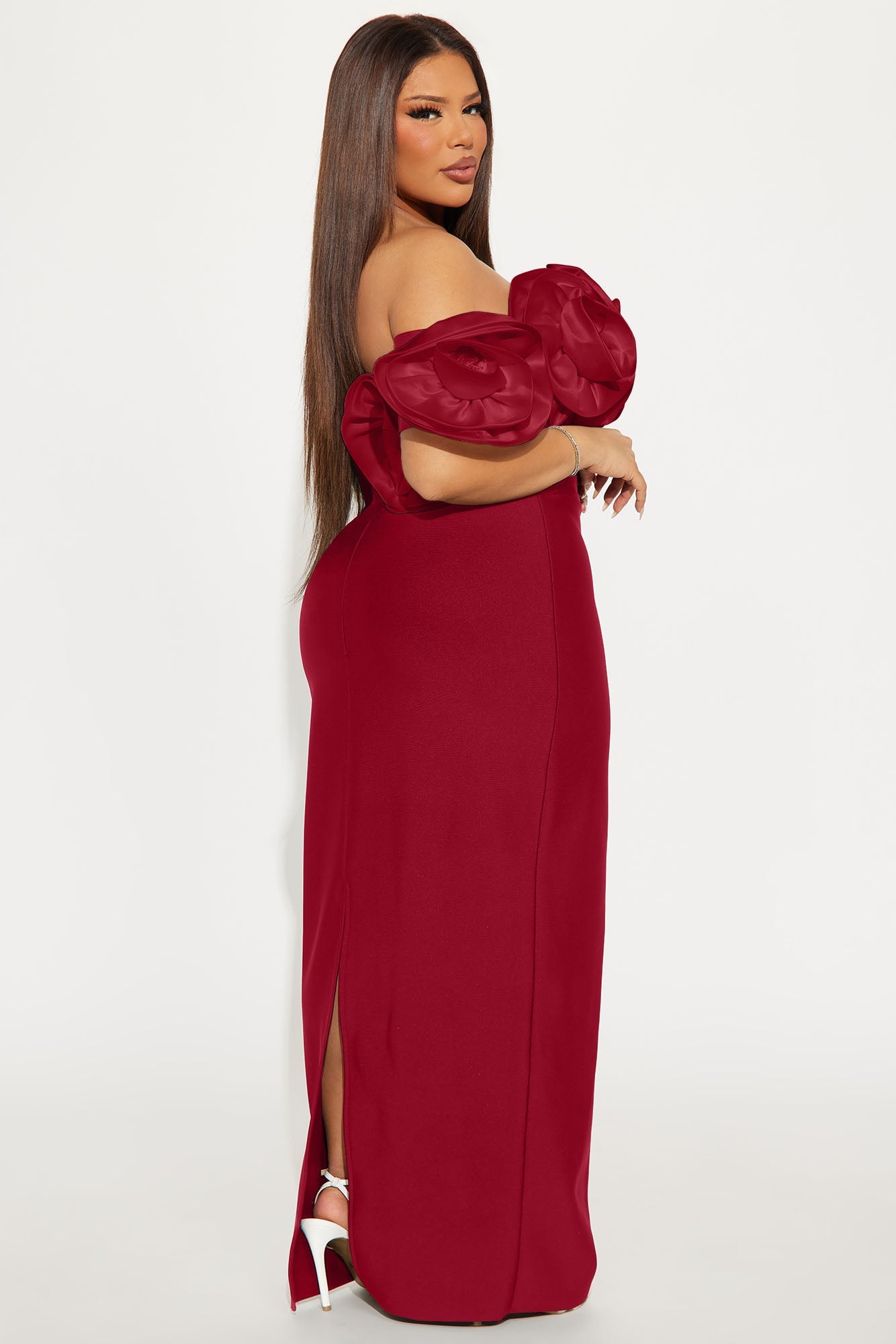 Rosetta Bandage Gown - Red