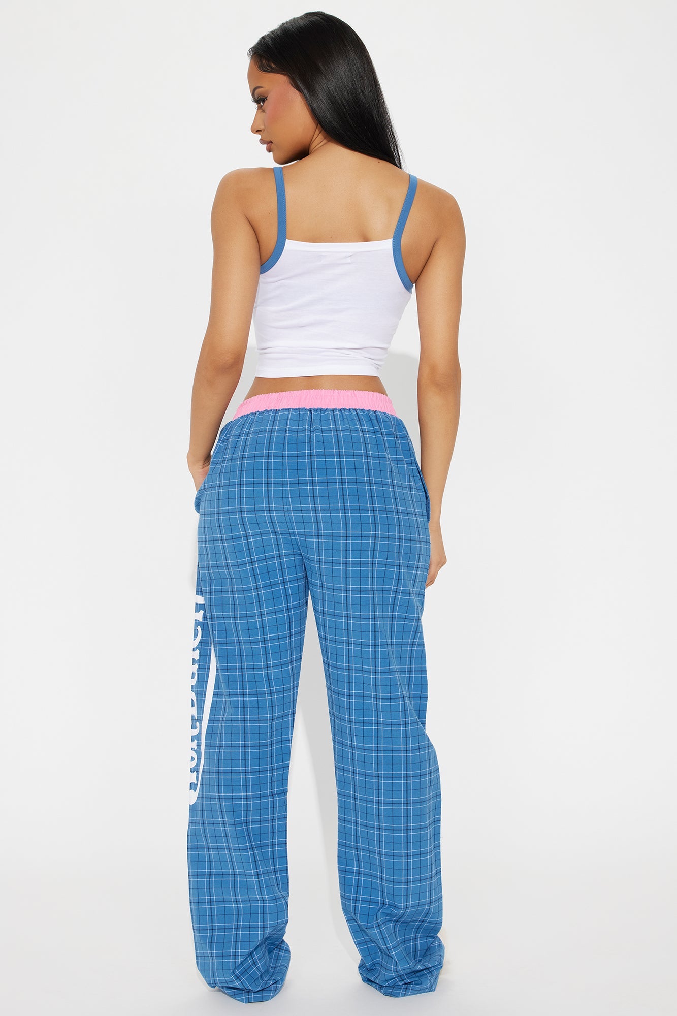 Von Dutch Cami PJ Boxer Pant Set - Blue