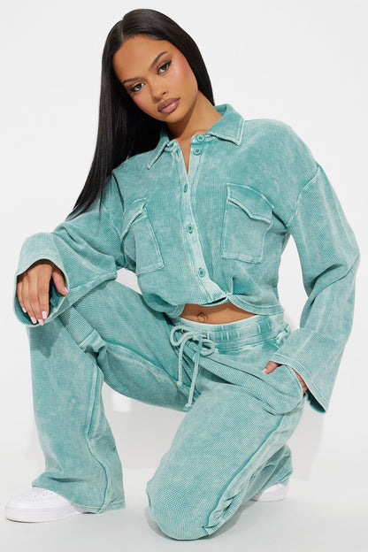 Taylor Ultimate Chill Pant Set - Sage