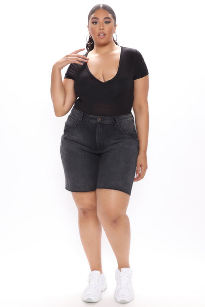 Favorite Tee Bodysuit - Black