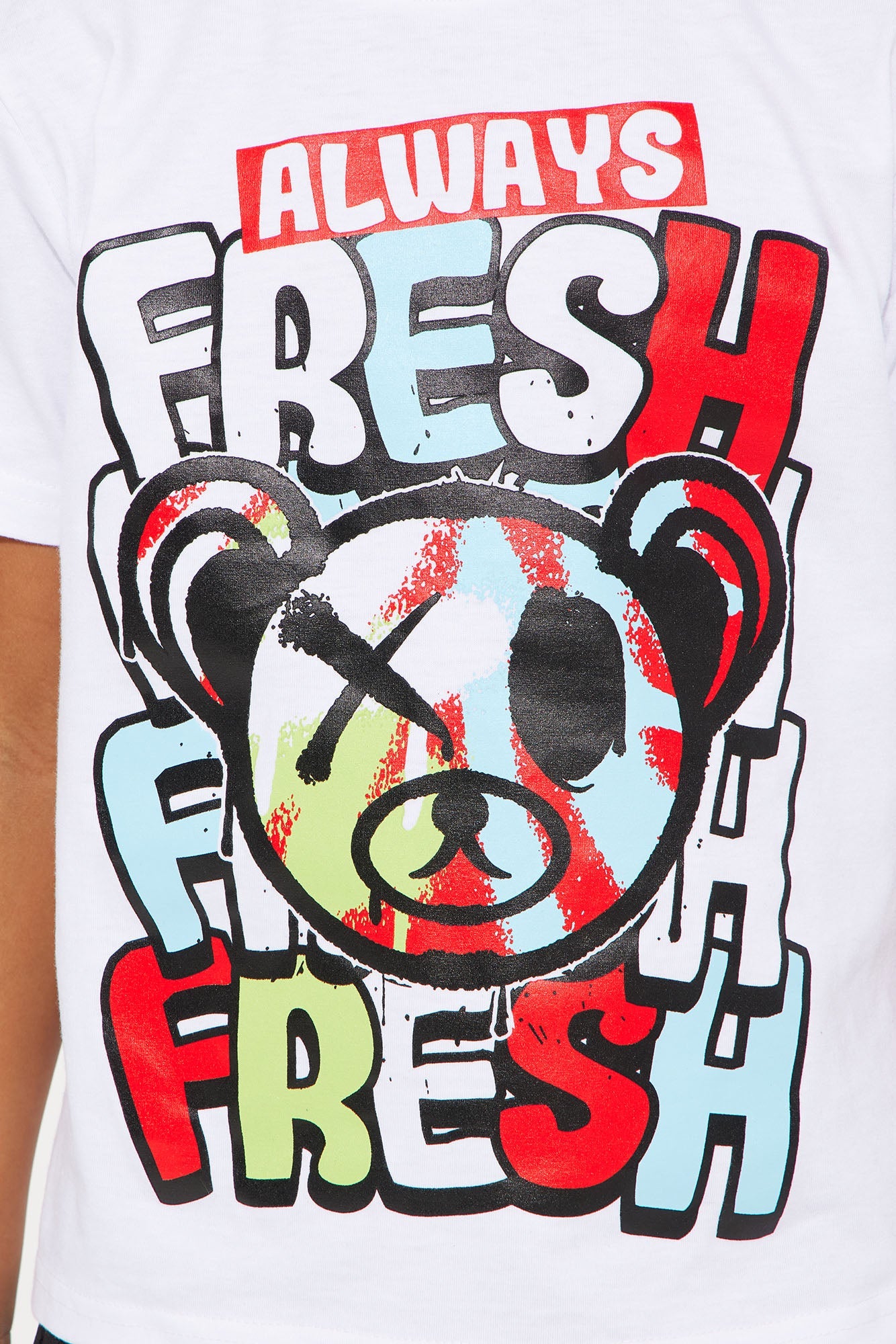 Mini Always Fresh Short Set - White/Black