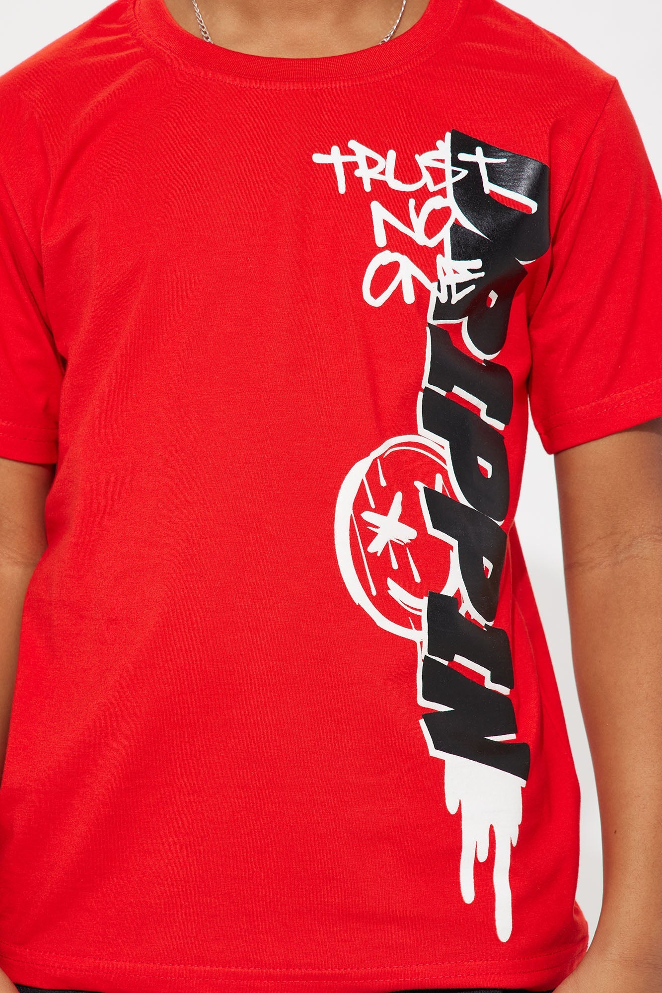 Mini Drippin Short Set - Red/Black