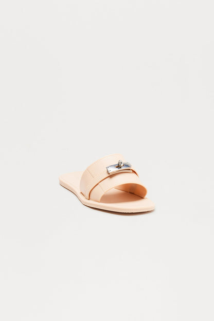 Colson Hardware Sandals - Nude