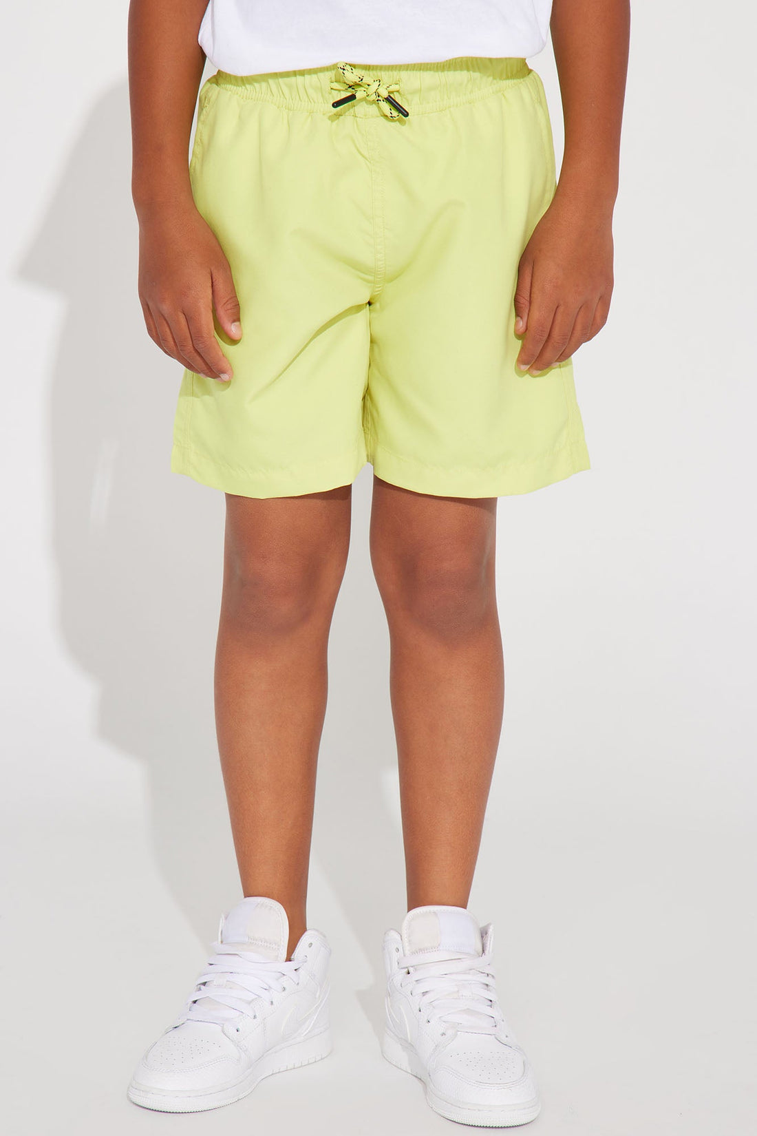 Mini Montez stretch swim trunk - Lime