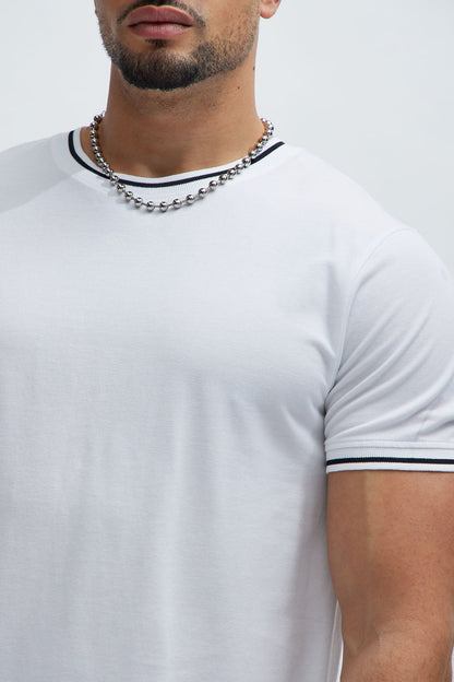 Jaxon Short Sleeve Tee - White