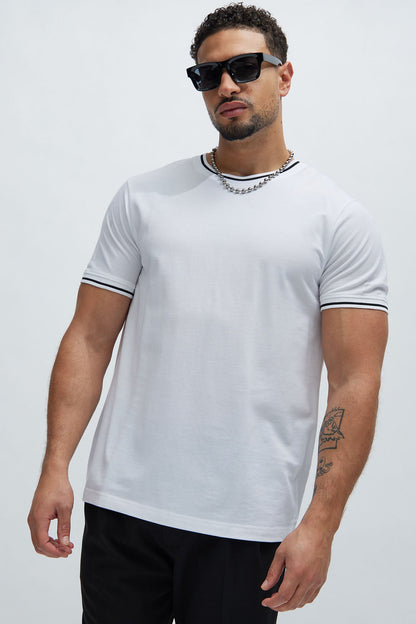Jaxon Short Sleeve Tee - White