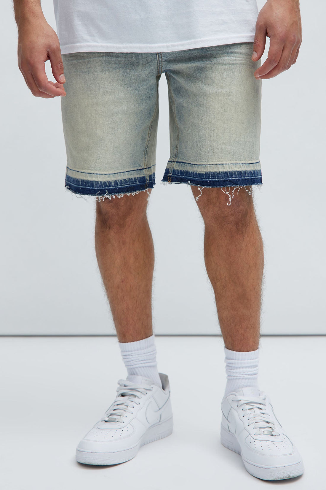 My Idea Relaxed Denim Shorts - Vintage Blue Wash