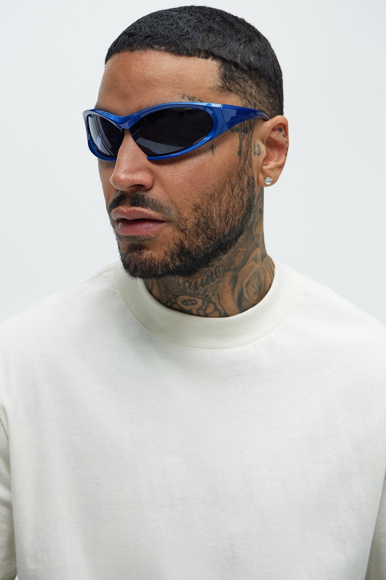 Snap These On Sunglasses - Blue