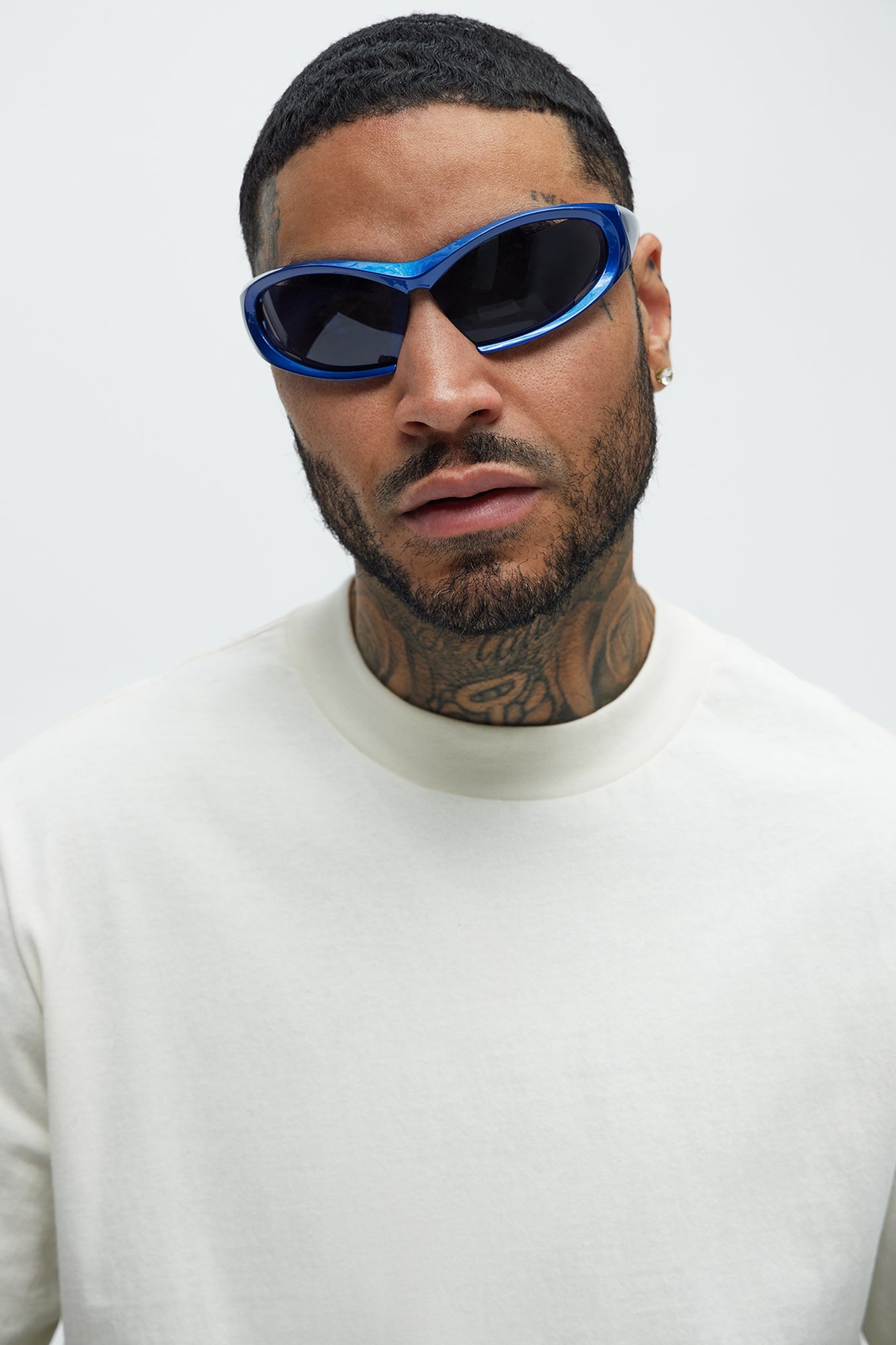Snap These On Sunglasses - Blue