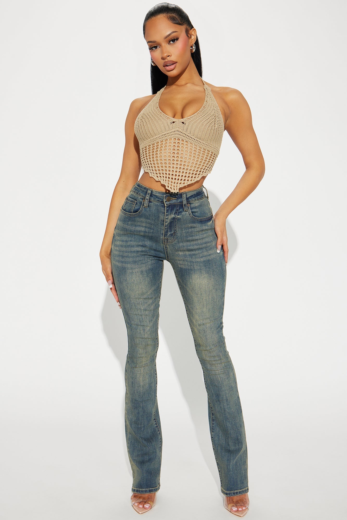 Vera Sculpting Stretch Bootcut Jeans - Medium Wash