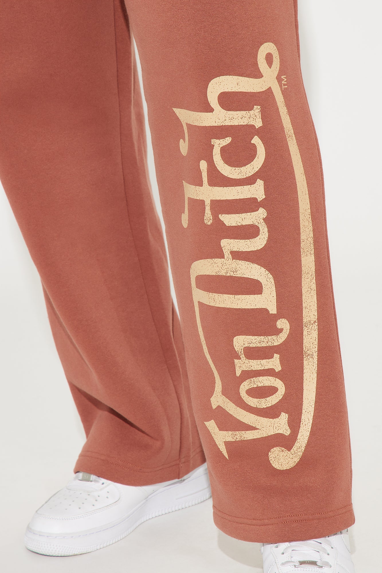Von Dutch Vintage Wide Leg Pant - Mocha