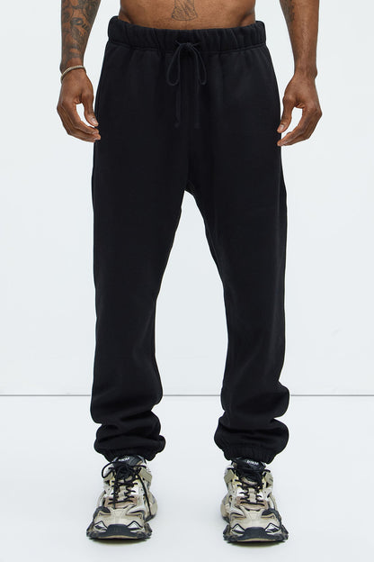 Tyson Heavyweight Sweat Jogger - Black